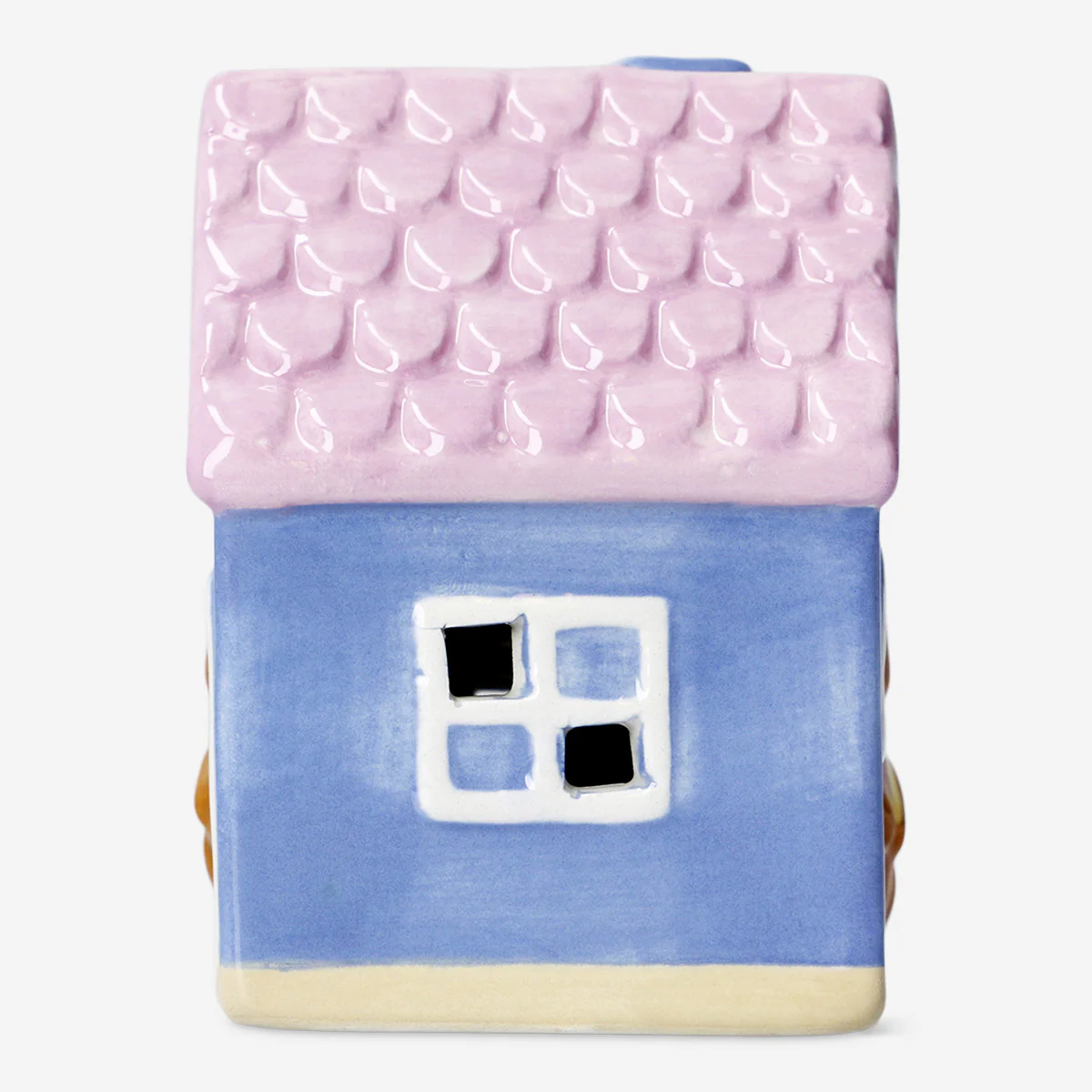 Decorative blue house - 11 cm - Image 2