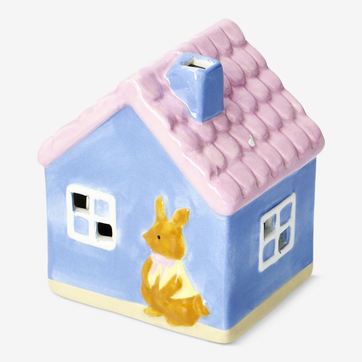 Decorative blue house - 11 cm - Image 3