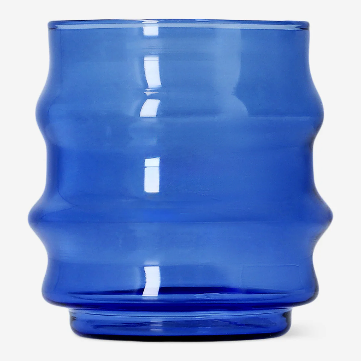 Designer Collection - Blue drinking glass - 250 ml - Image 2