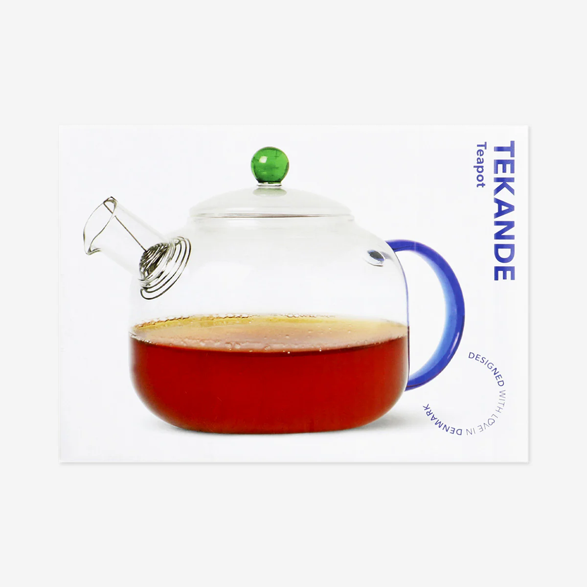 Designer Collection - Glass teapot - 21 cm - Image 3