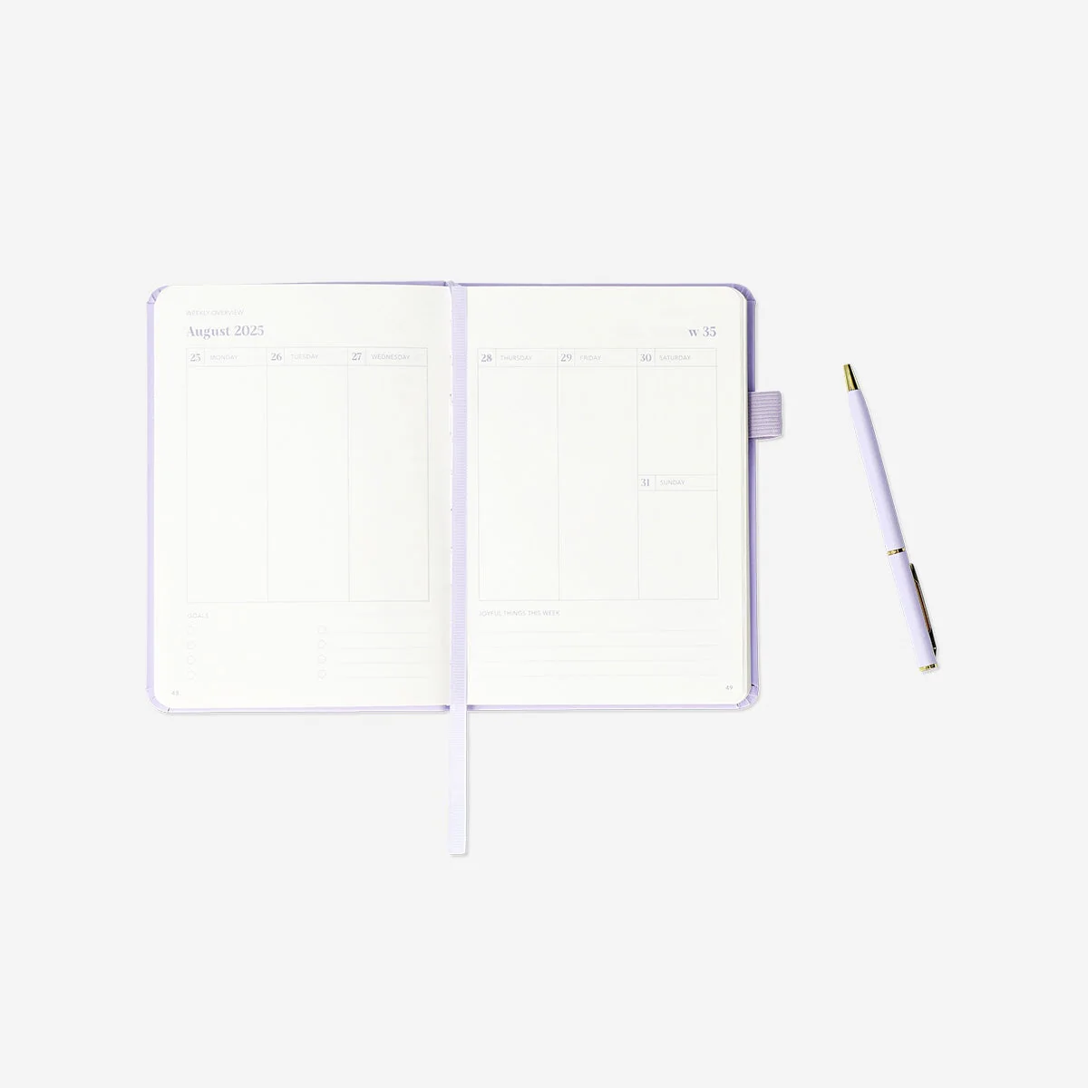 Diary with magnetic cover and pen - Image 2