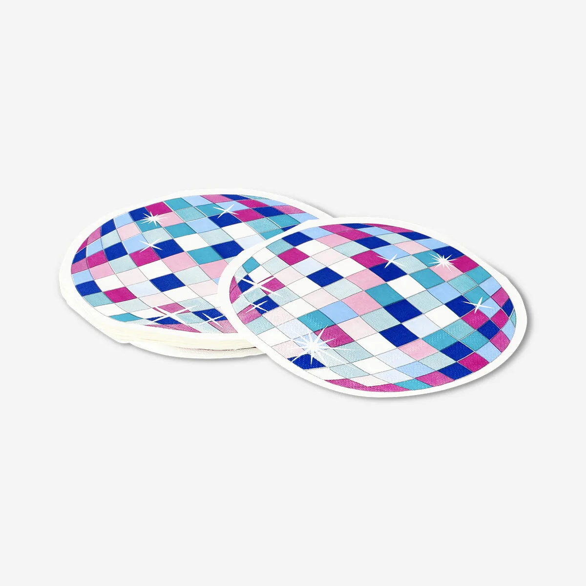 Disco ball napkins - 16 pcs - Image 3