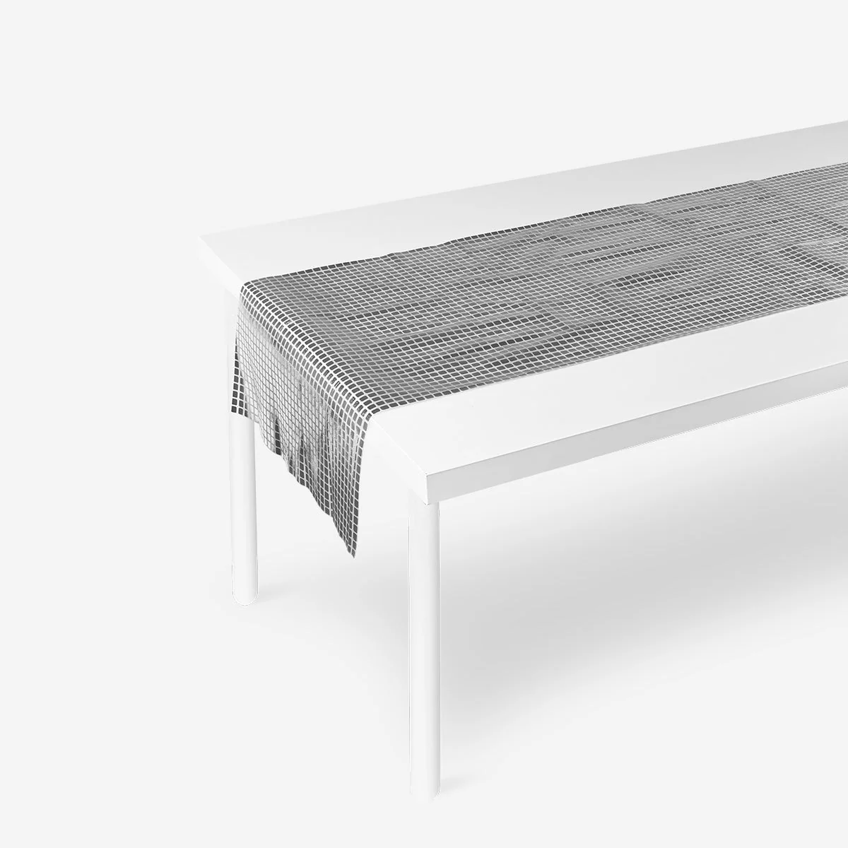 Disco ball pattern table runner - 40x180 cm - Image 3