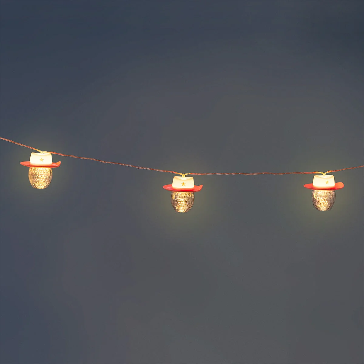Disco cowboy hat string lights - Image 3
