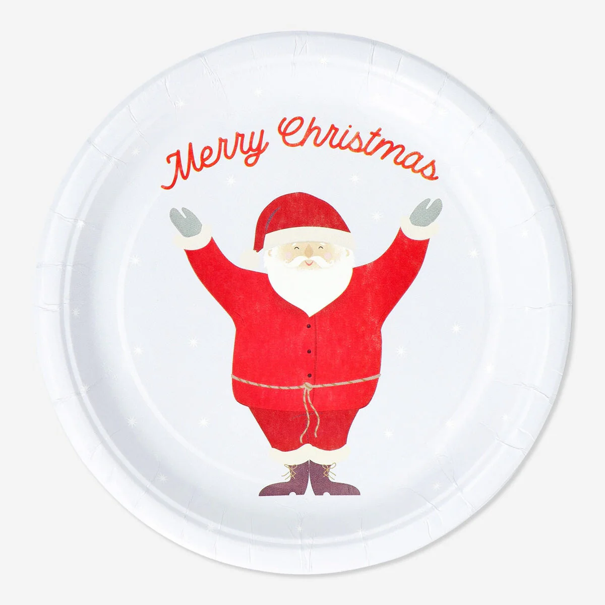 Disposable plates. 8 pcs