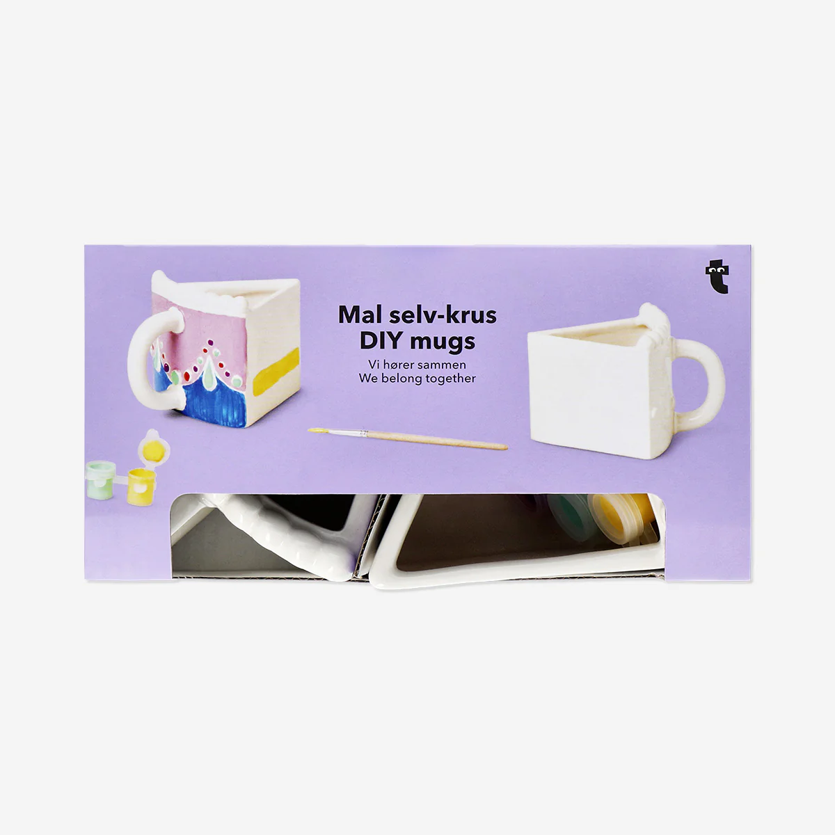DIY cake slice mugs - 2 pcs - Image 3