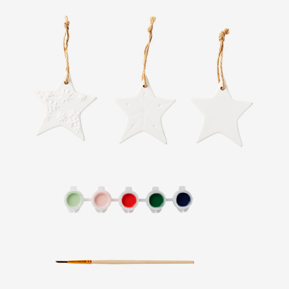 DIY ceramic star ornaments - Image 2