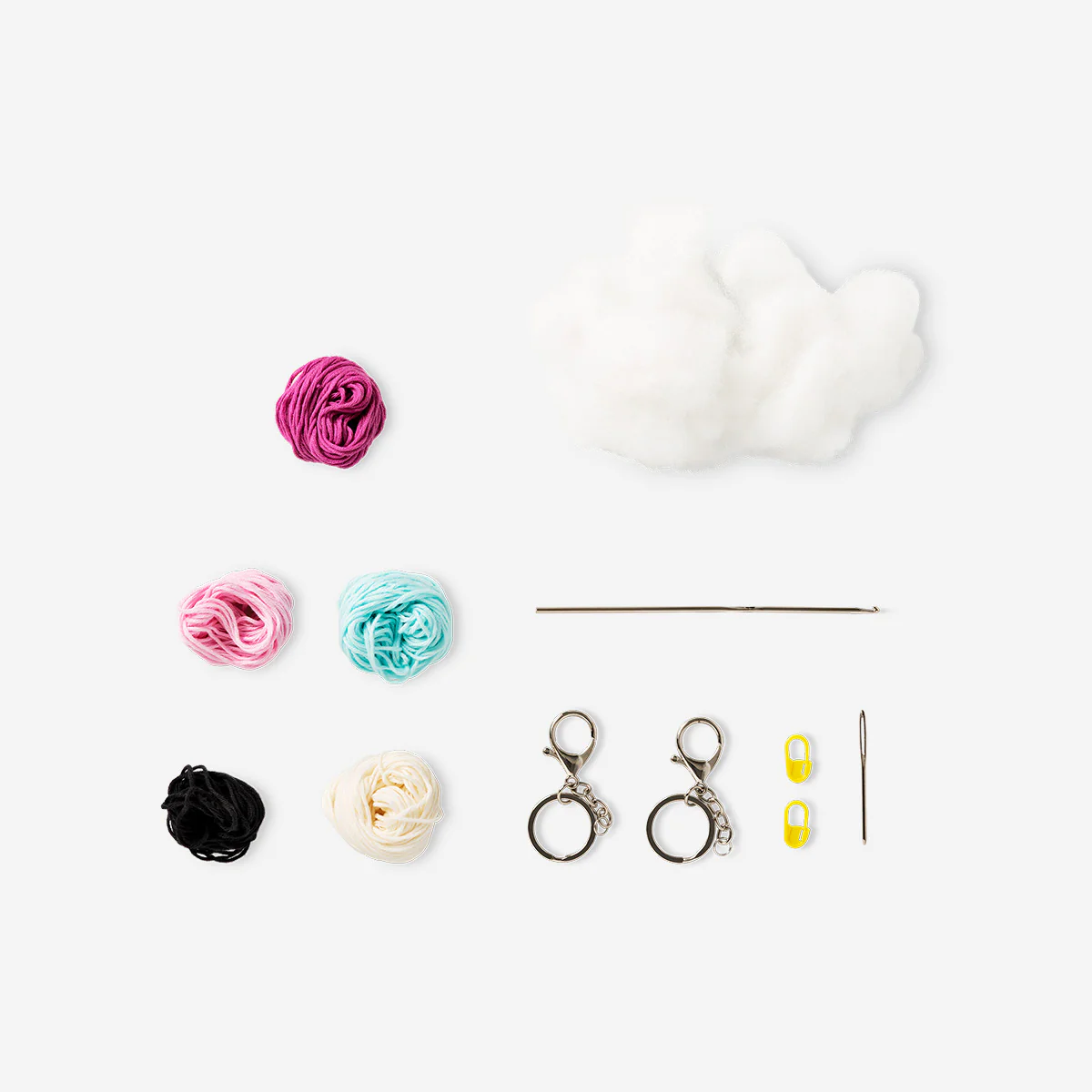 DIY crochet keyrings - 2 pcs - Image 2