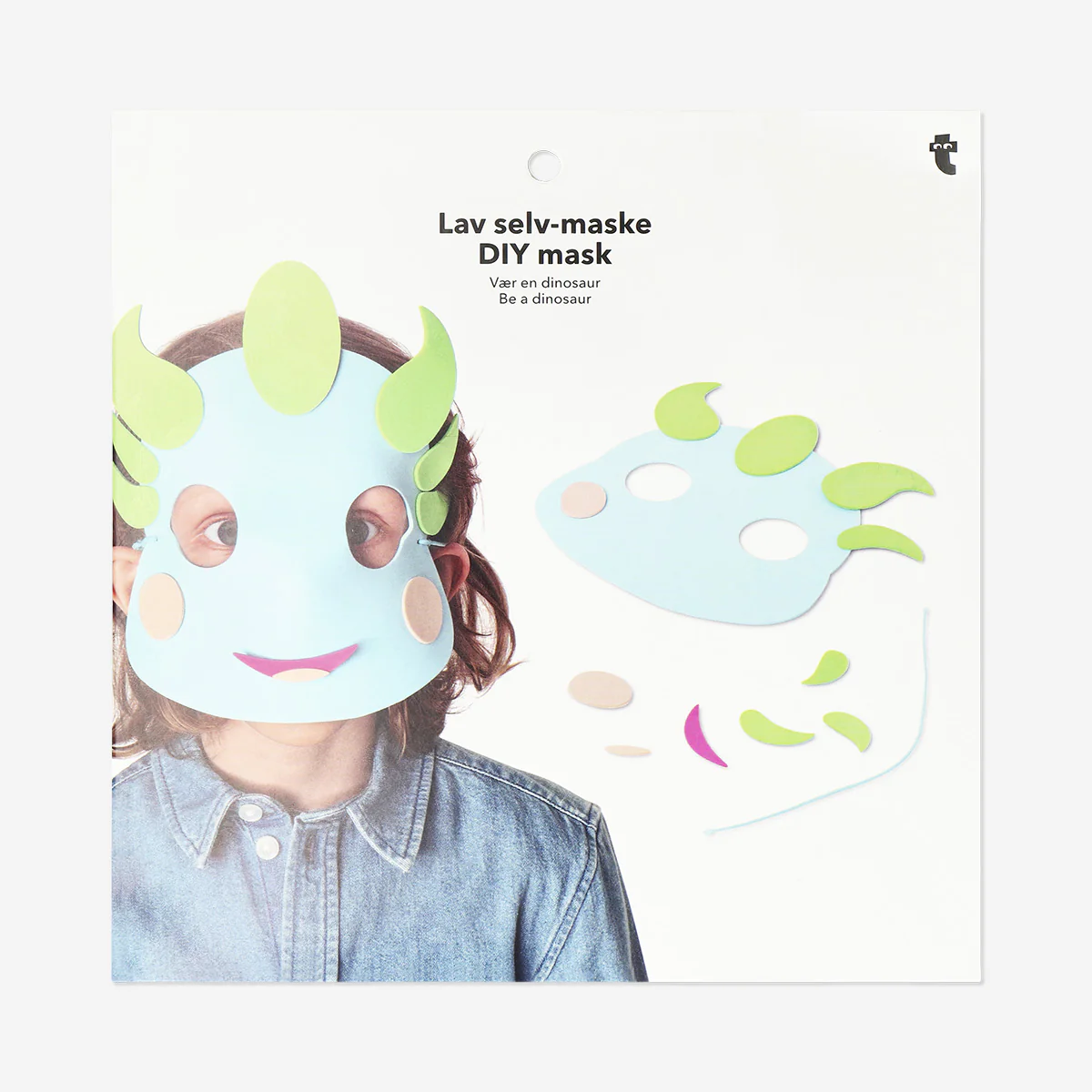 DIY dinosaur mask - Image 3