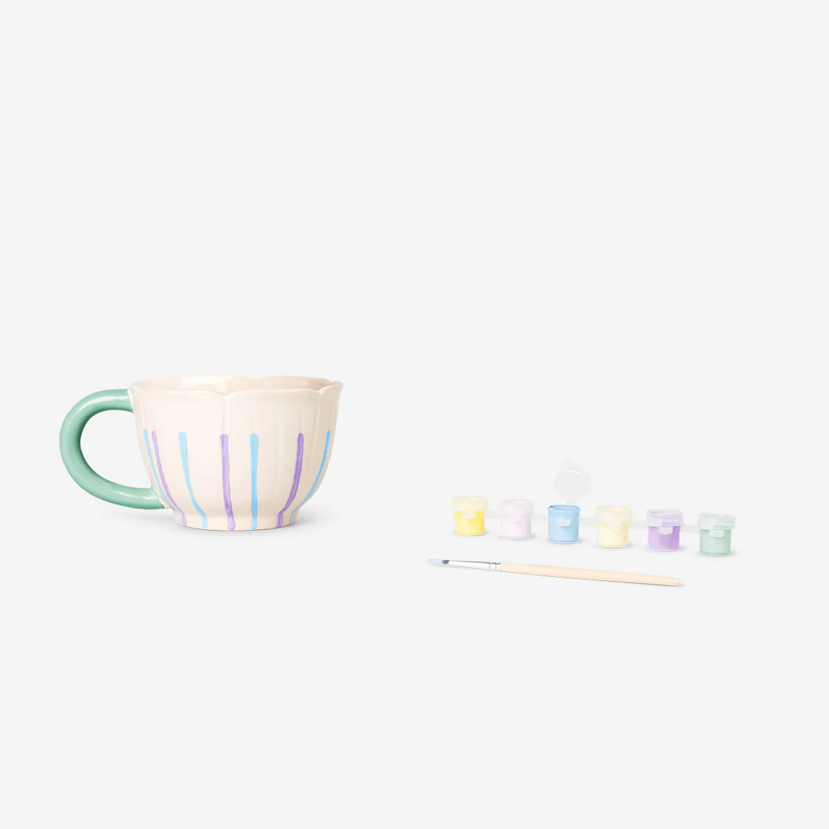 DIY flower mug - 450 ml - Image 3