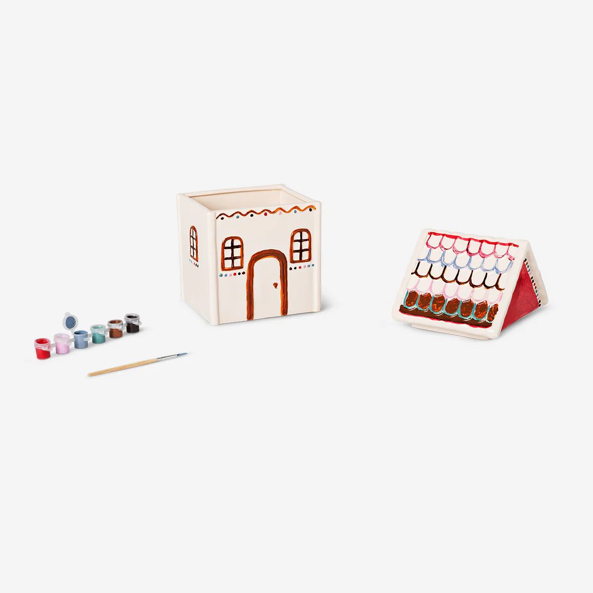 DIY gingerbread house cookie jar - Image 2