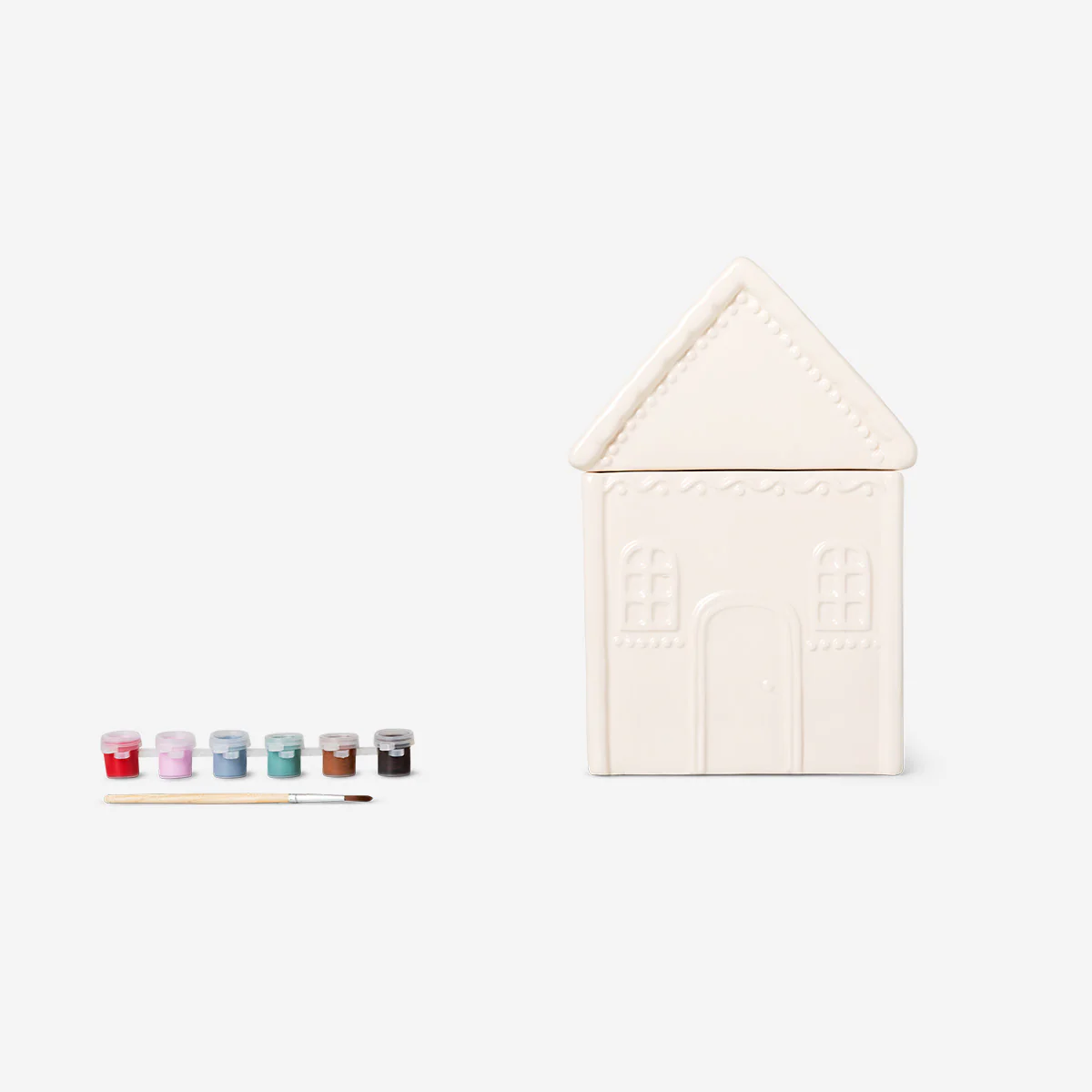 DIY gingerbread house cookie jar - Image 3