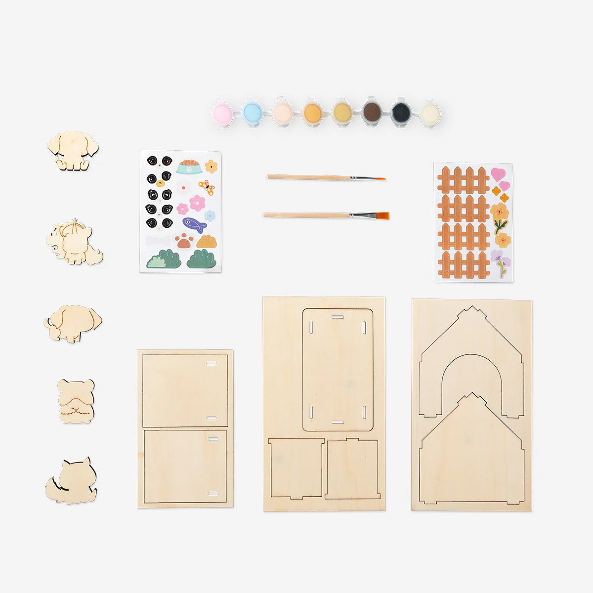 DIY pet house with pets and paint - Image 2