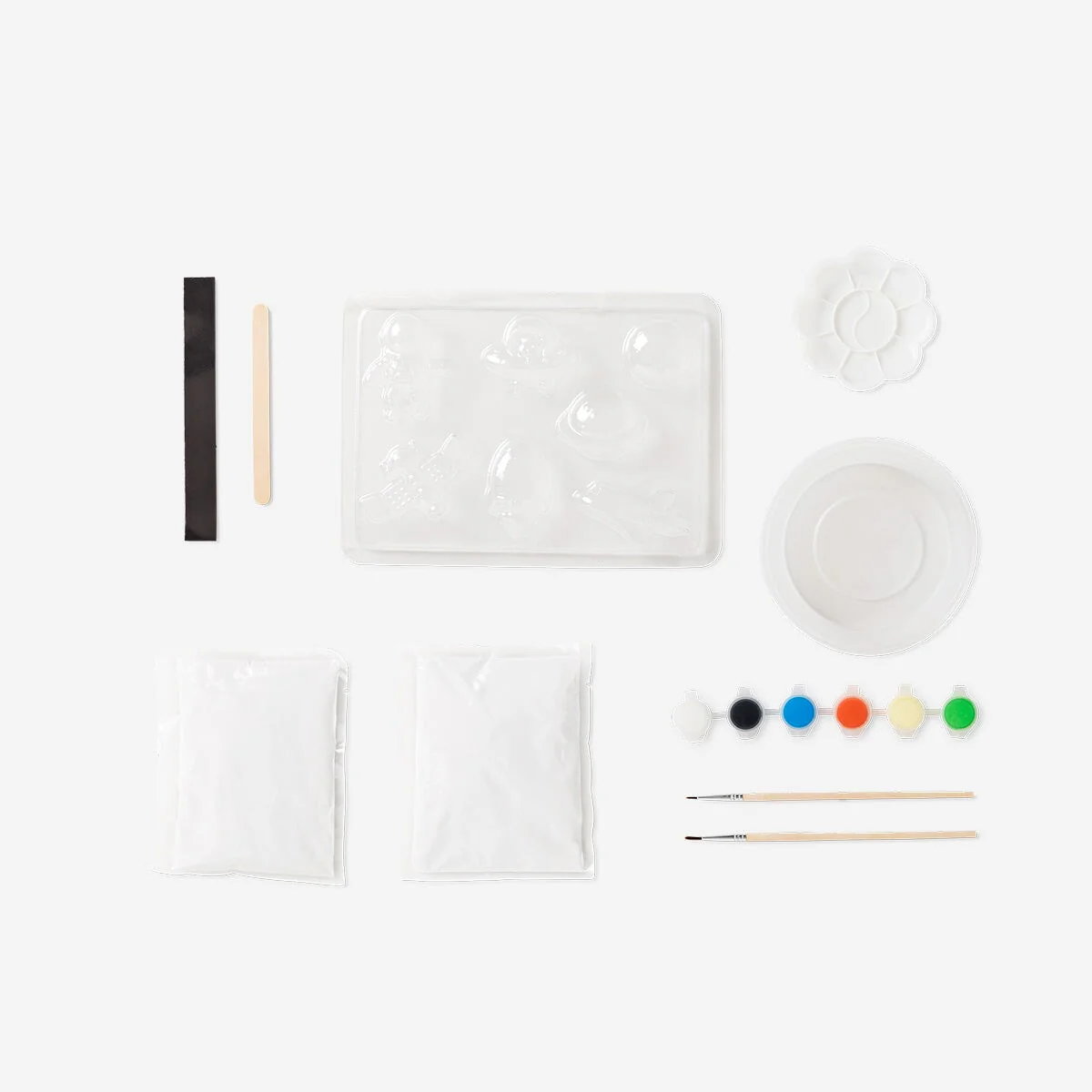 DIY space magnets with paint - 7 pcs - Image 2
