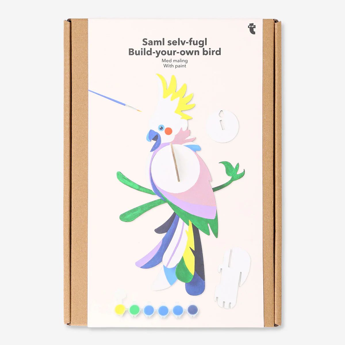 DIY tropical bird with paint - Image 3