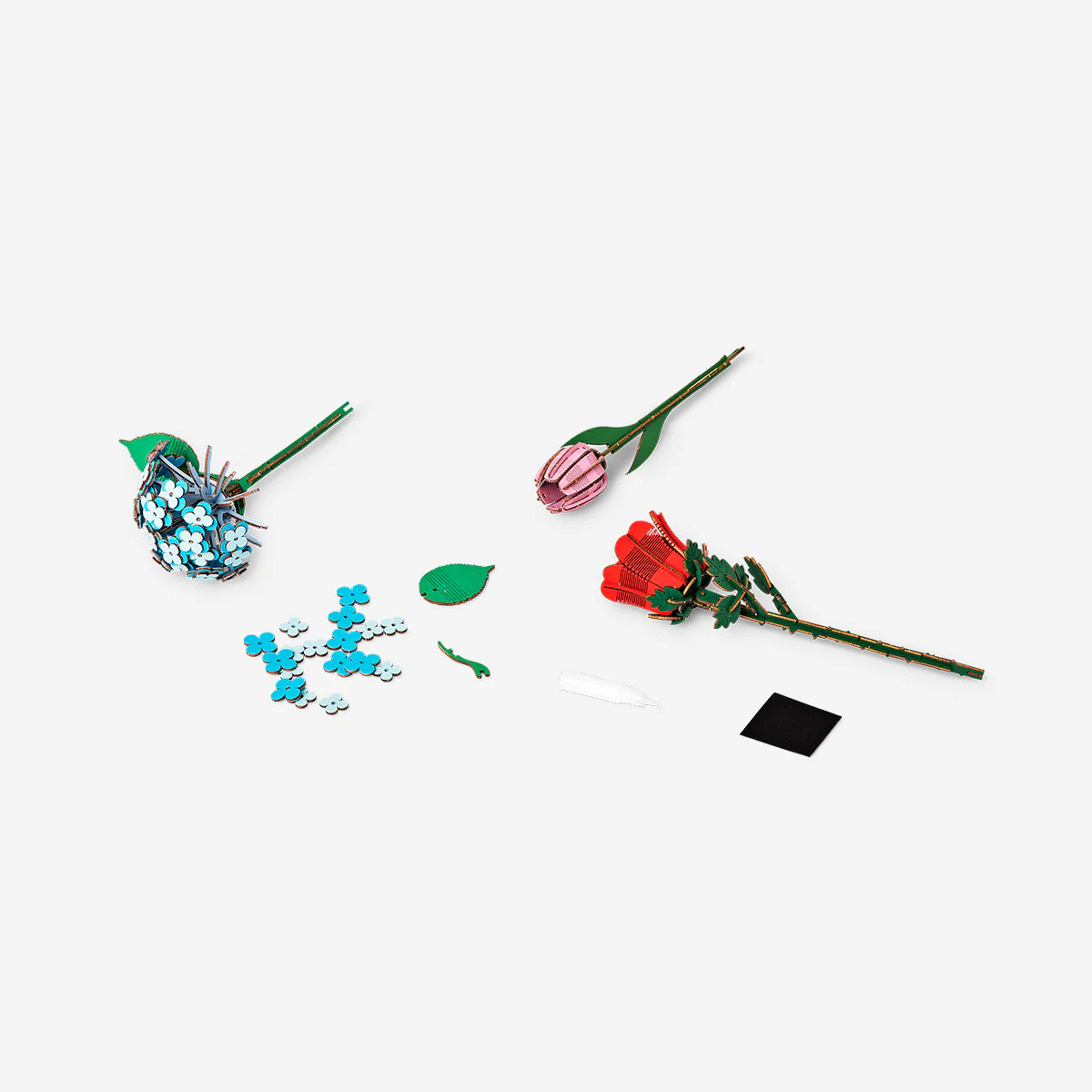 DIY wooden bouquet - 3 pcs - Image 2