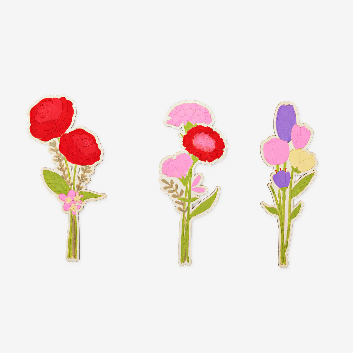DIY wooden bouquet with paint - Image 3