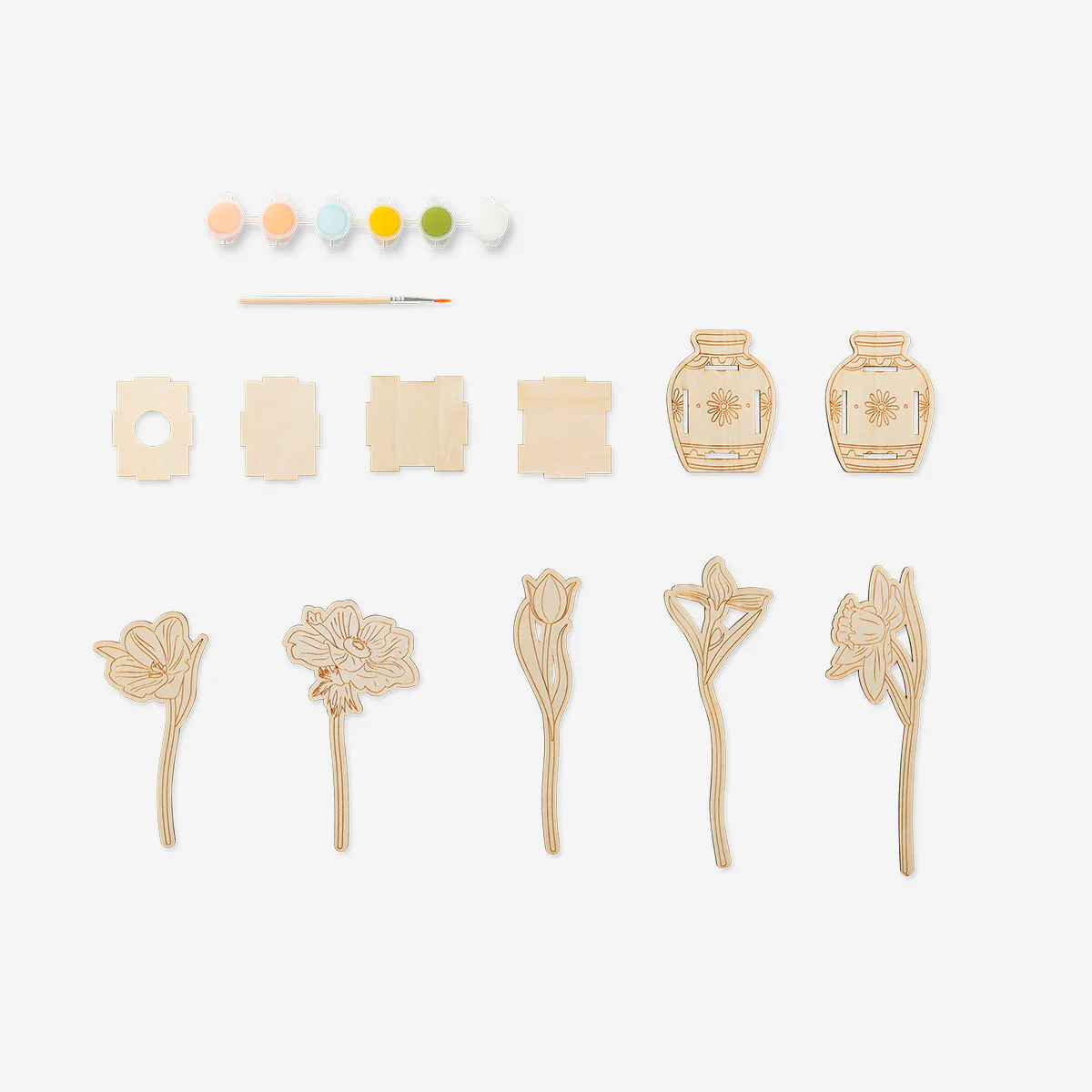 DIY wooden flower bouquet - Image 2