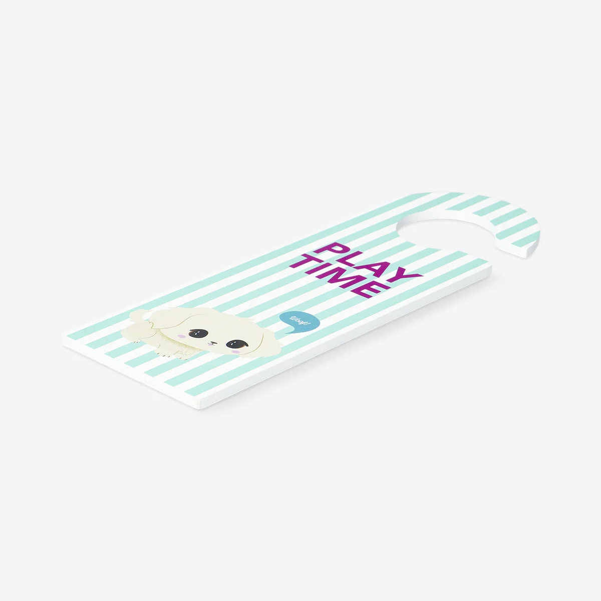Sleep time door sign - 25 cm - Image 3
