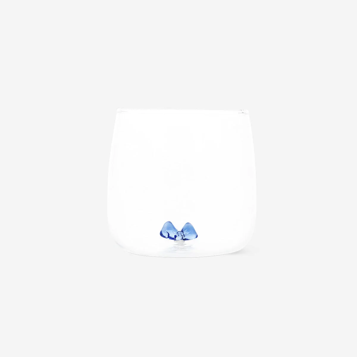 Drinking glass with embossed bow - 480 ml - Image 2
