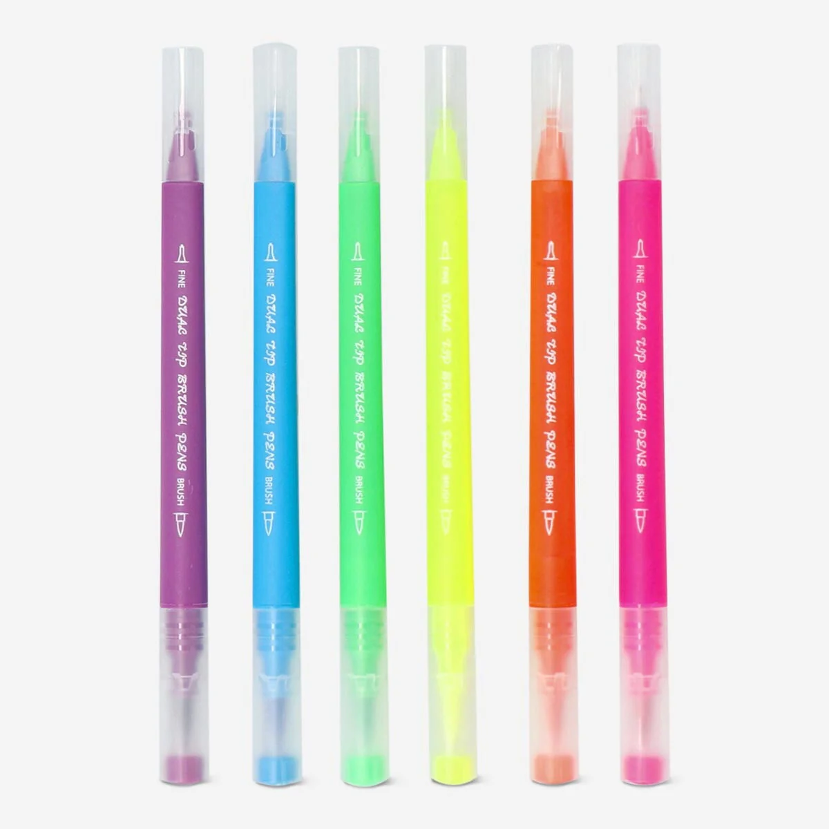 Duo markers. 6 pcs