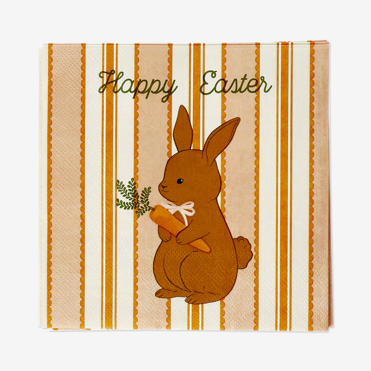 Easter bunny napkins - 16 pcs - Image 2