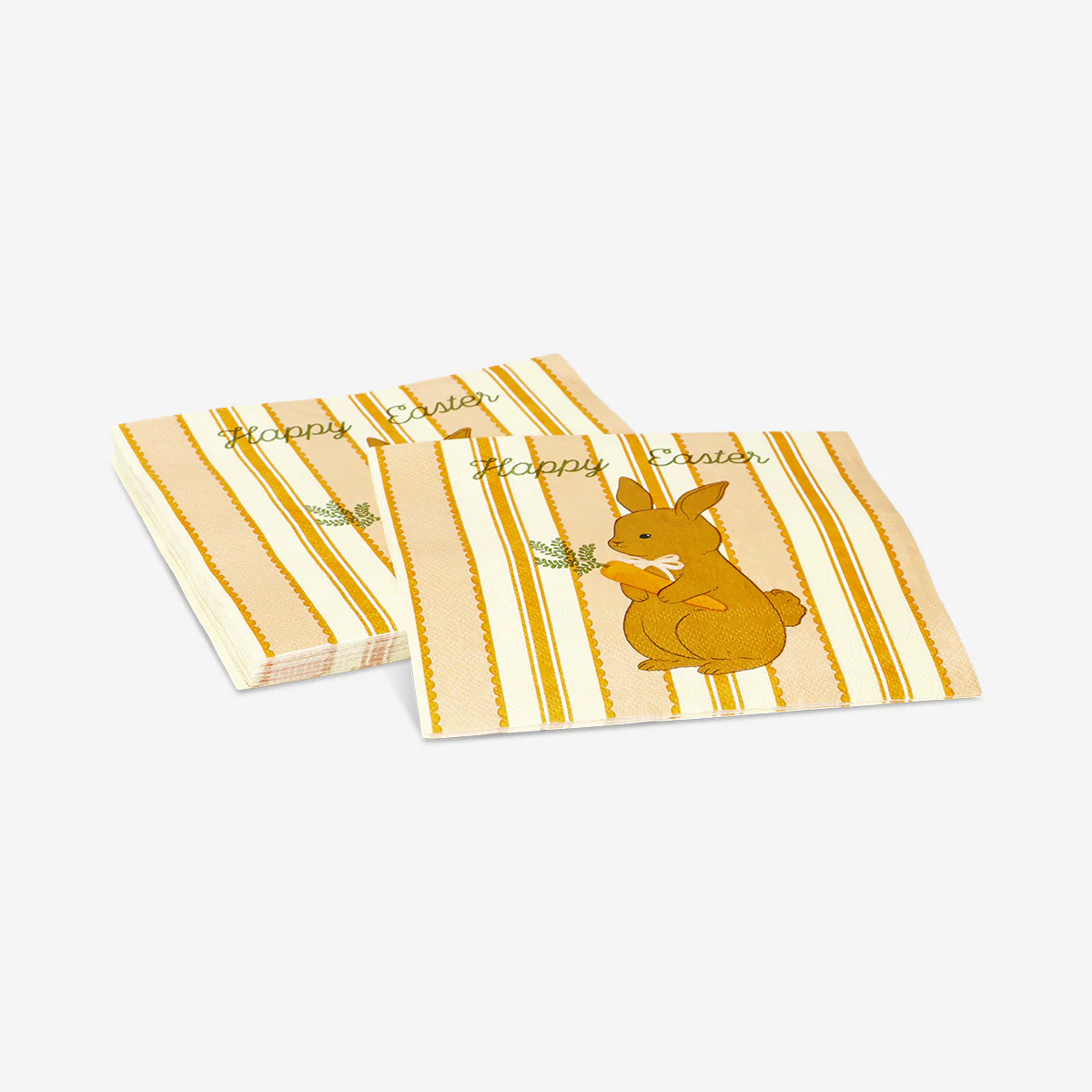 Easter bunny napkins - 16 pcs - Image 3