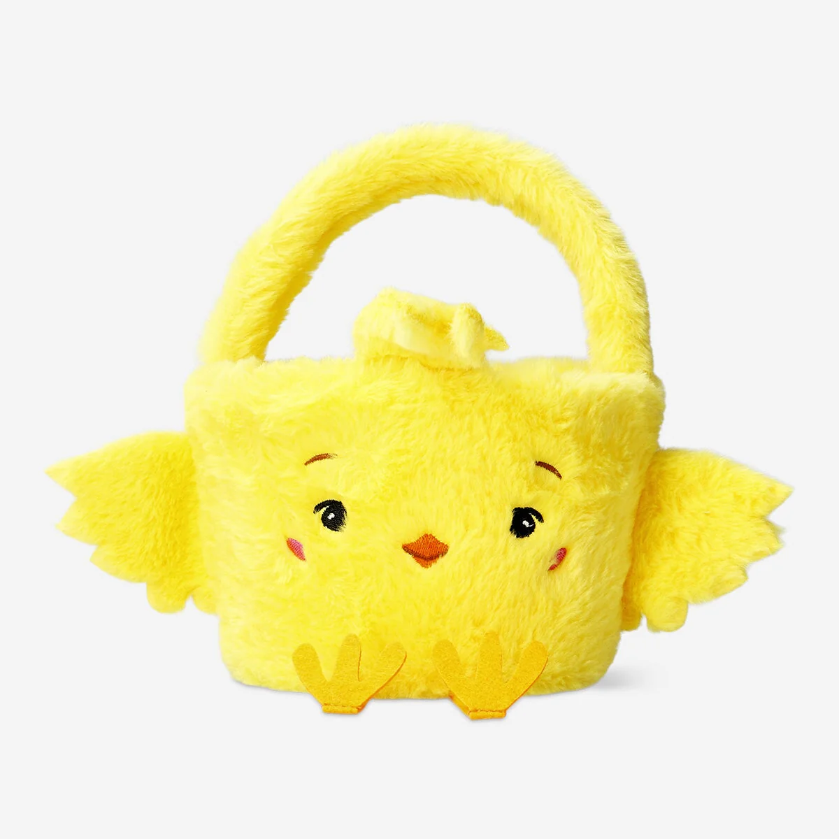 Easter chick shaped basket