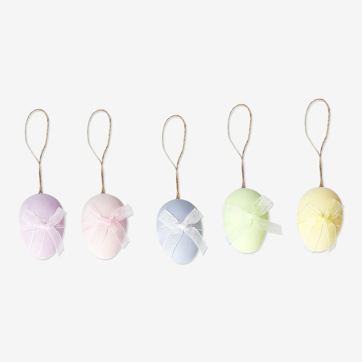 Easter eggs spring ornaments - 5 pcs - Image 2