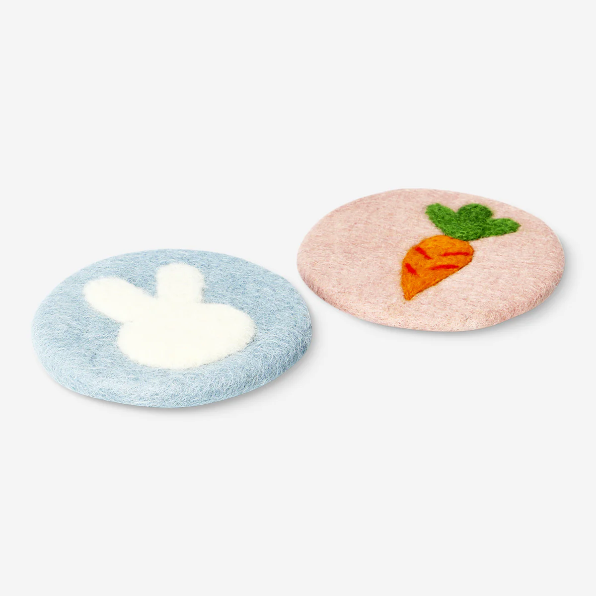 Easter themed wool coasters - 2 pcs - Image 3