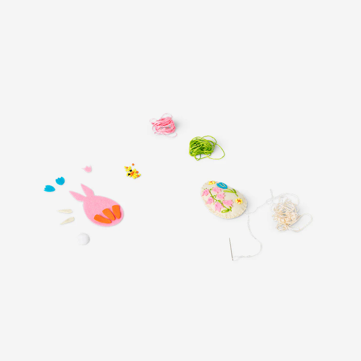 Embroidery kit - Hanging ornaments