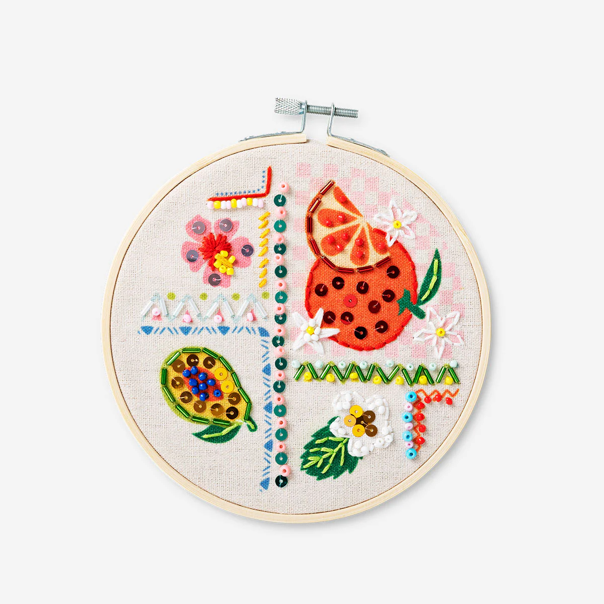 Embroidery kit - Tropical print - Image 3