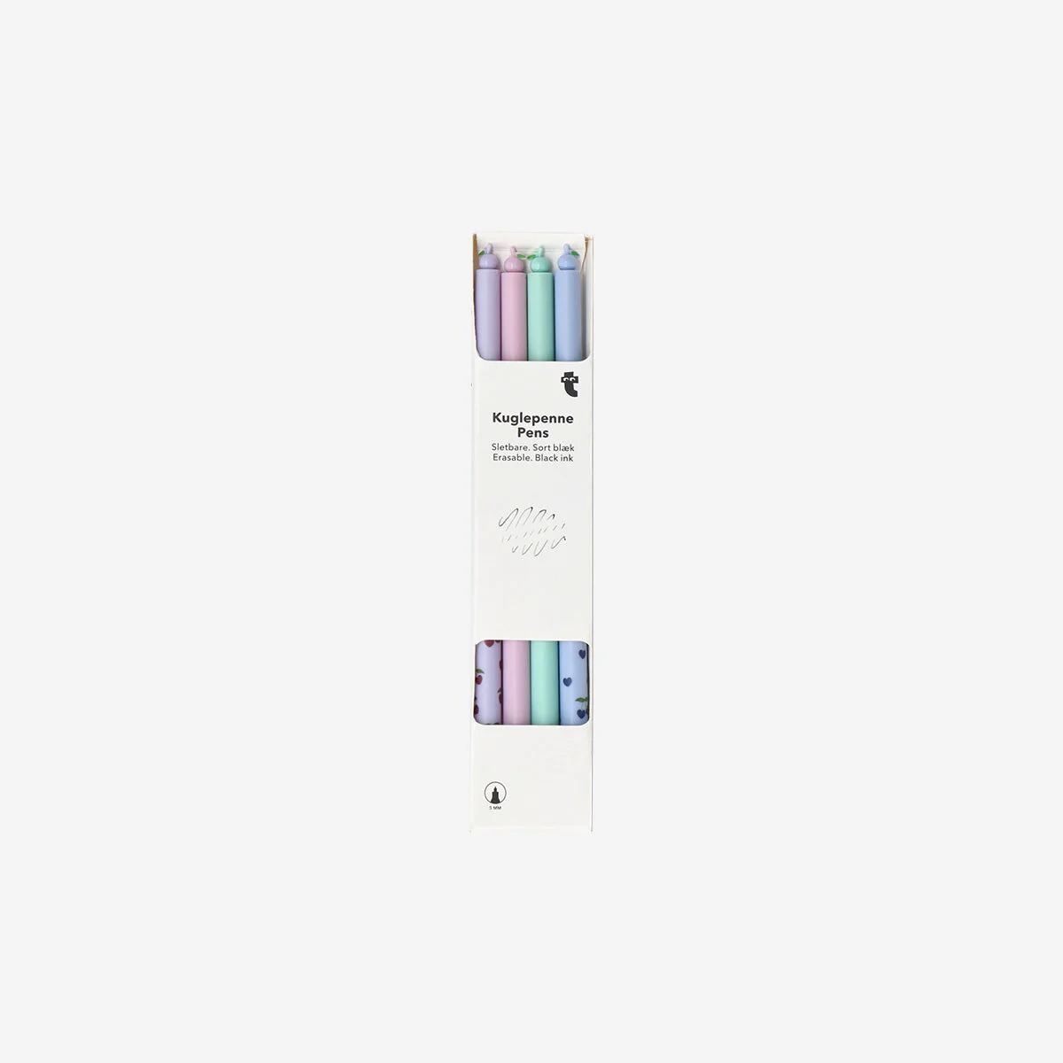 Erasable gel ink pens - 4 pcs