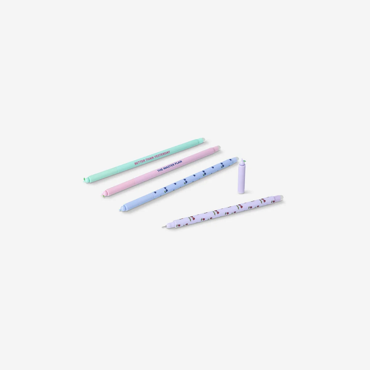 Erasable gel ink pens - 4 pcs - Image 3