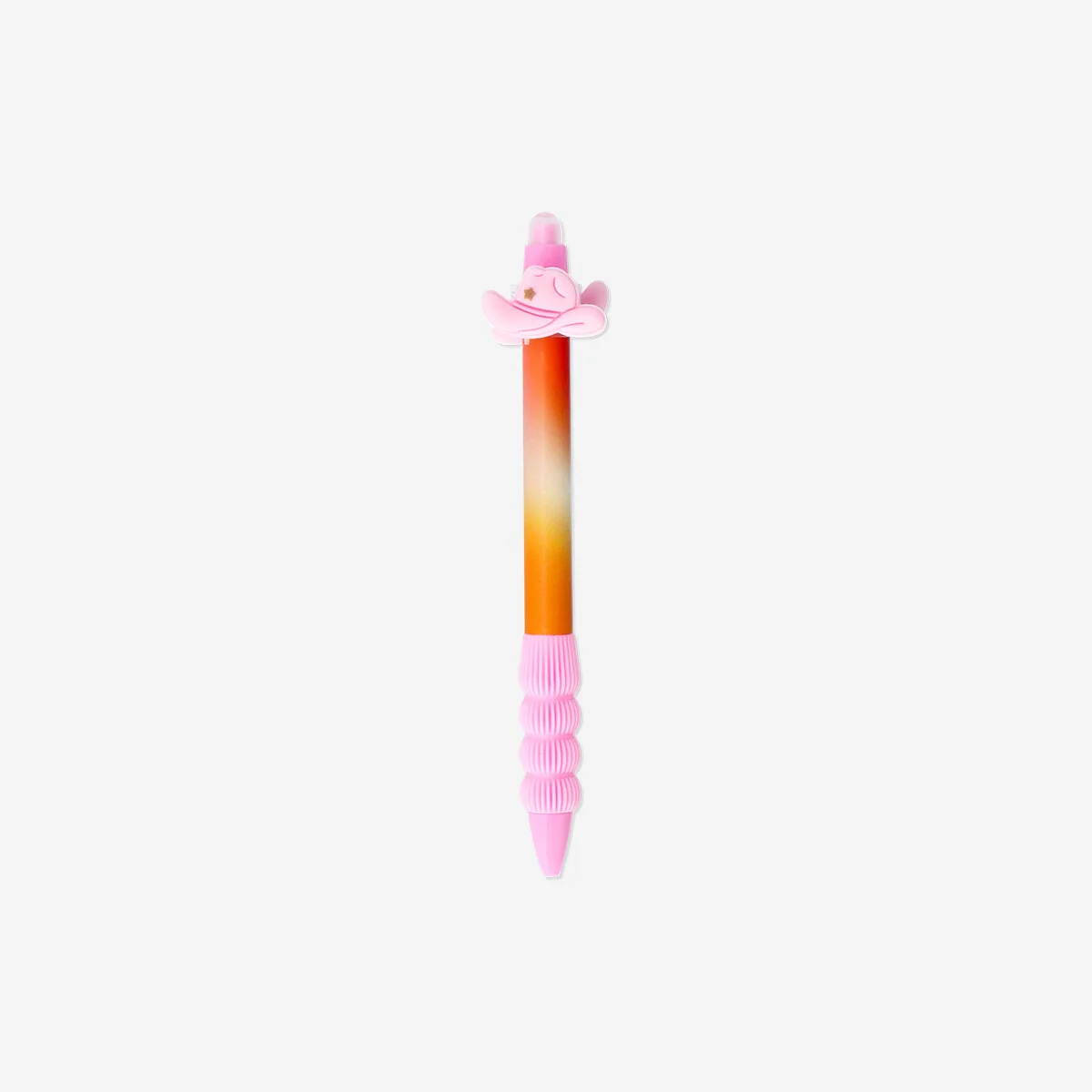 Erasable pen with spinning cowboy hats - Black ink