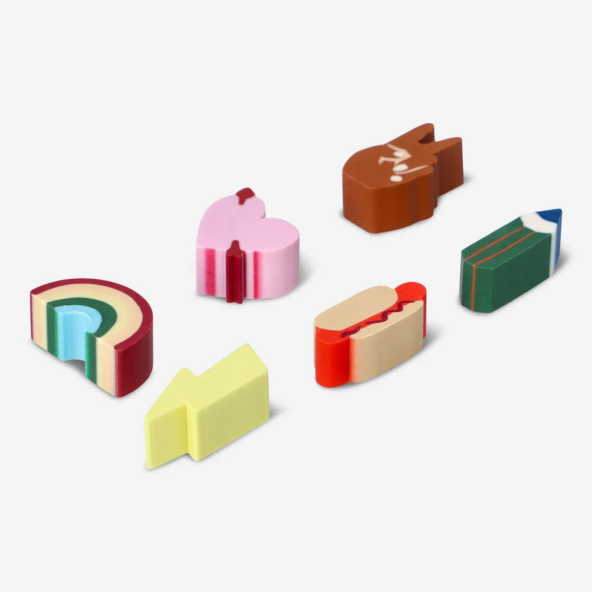 Erasers. 6 pcs - Image 2