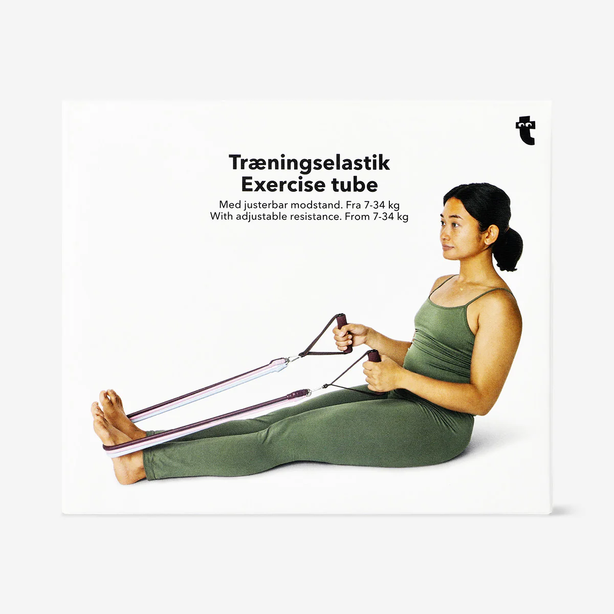 Exercise tube with adjustable resistance - Image 3