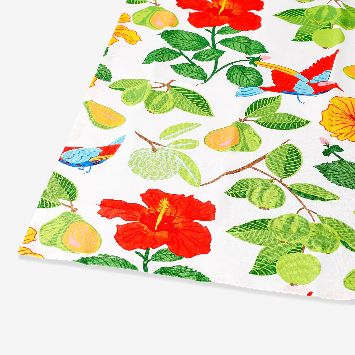 Fabric napkins with tropical print - 2 pcs - Image 3