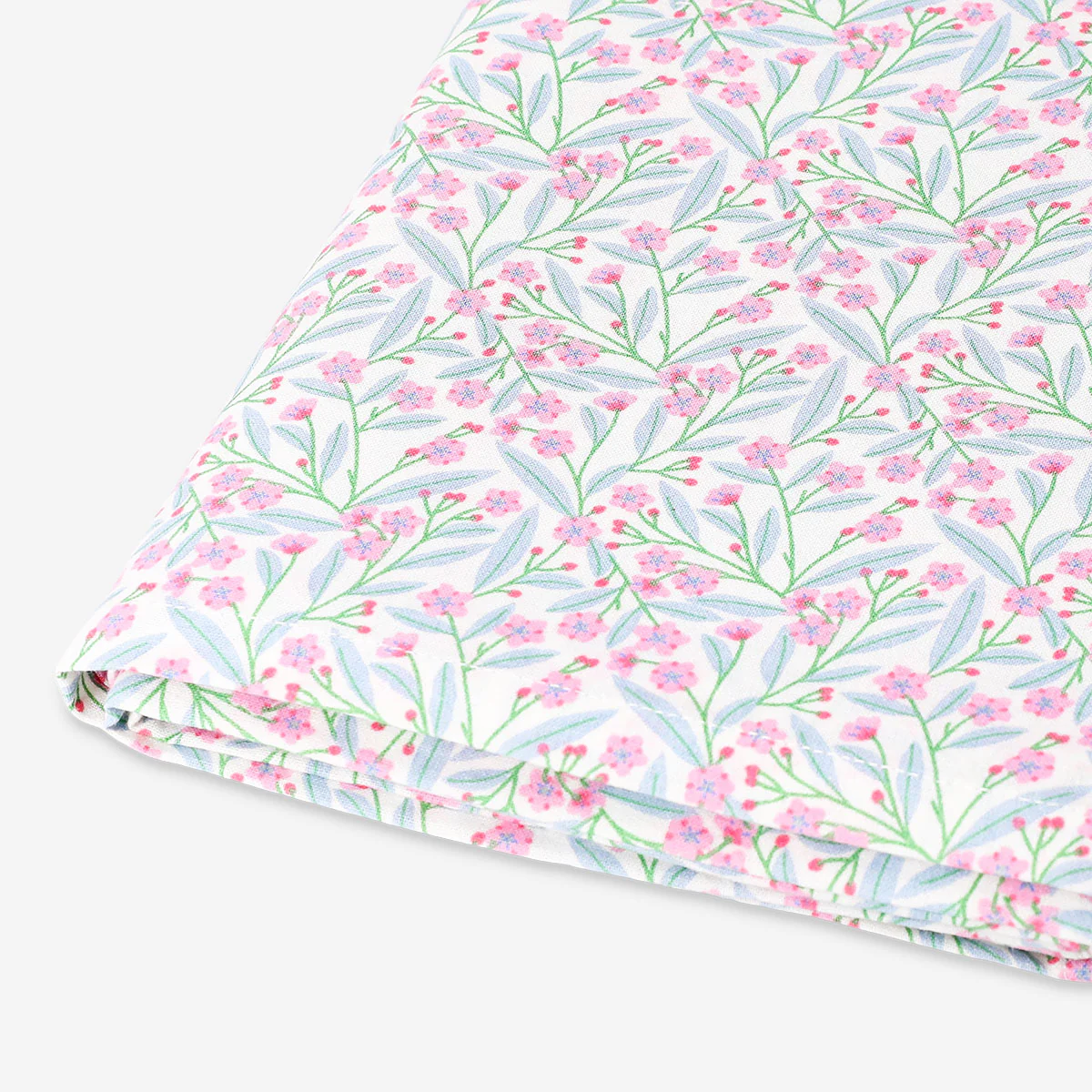 Fabric tablecloth with flower design - 140x220 cm - Image 4