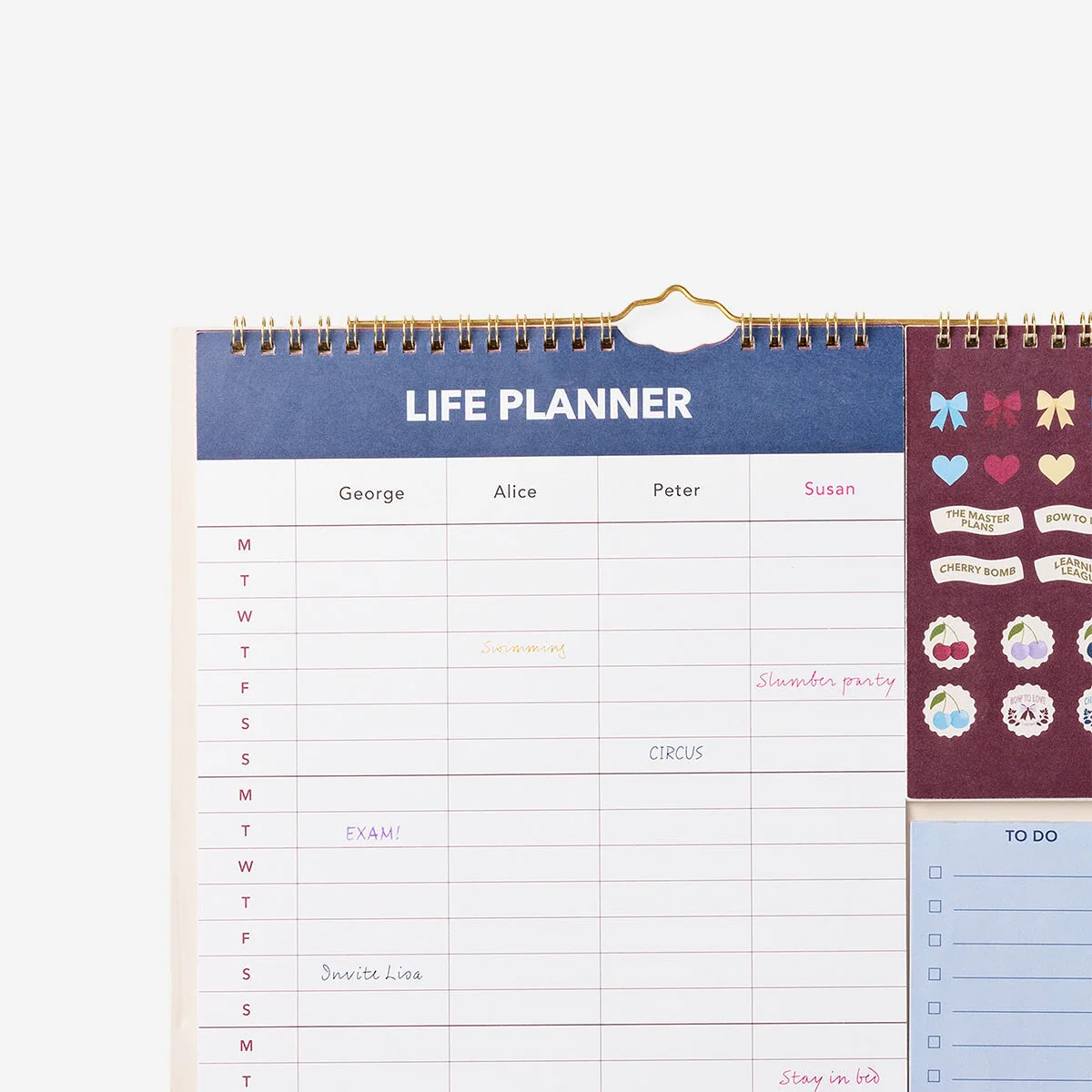 Family planner with stickers - Image 3