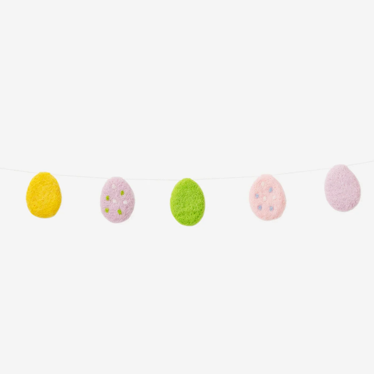 Felt garland with Easter eggs - 120 cm - Image 3