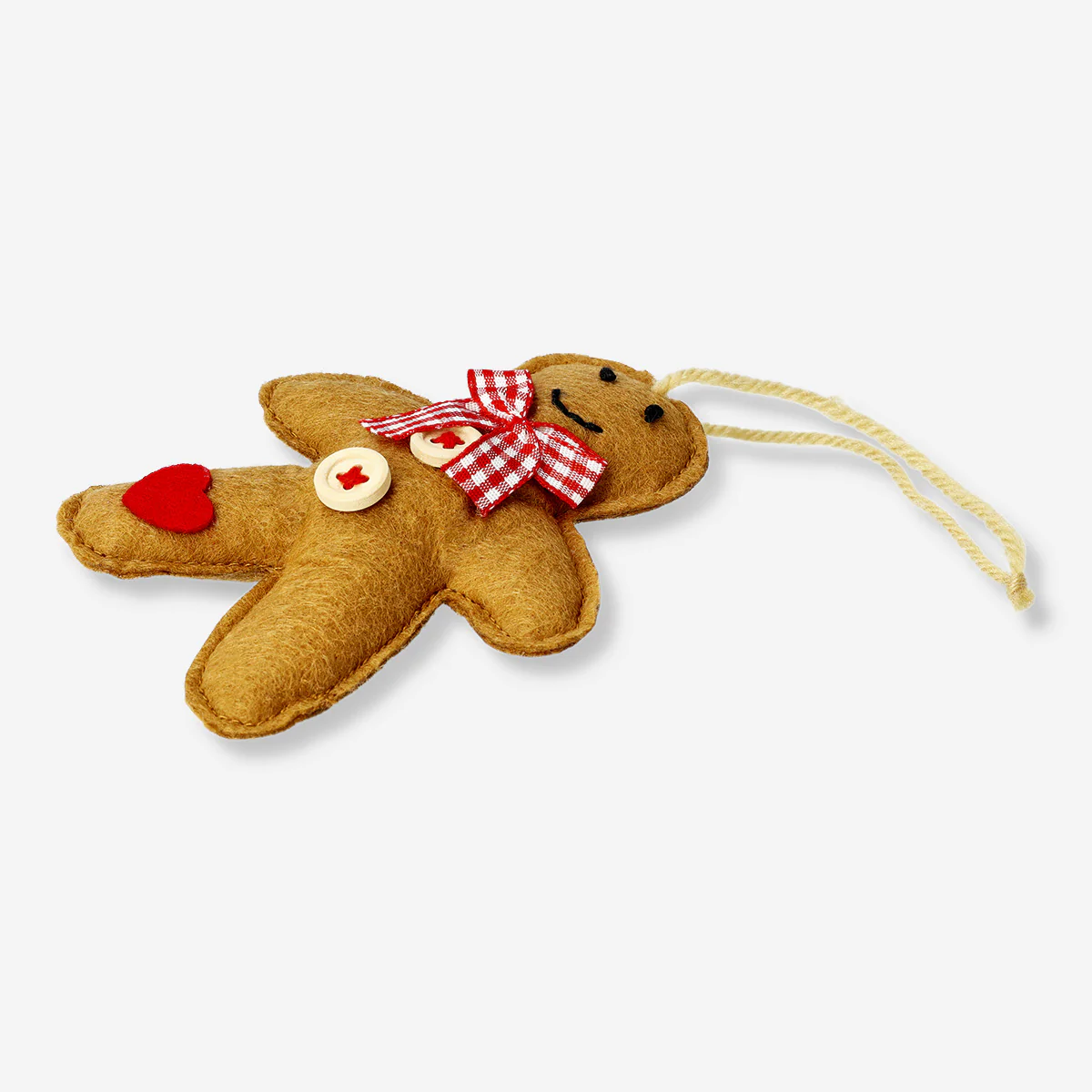 Felt gingerbread man ornament - Image 2