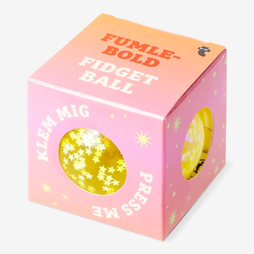 Fidget ball -  Gold stars - Image 3