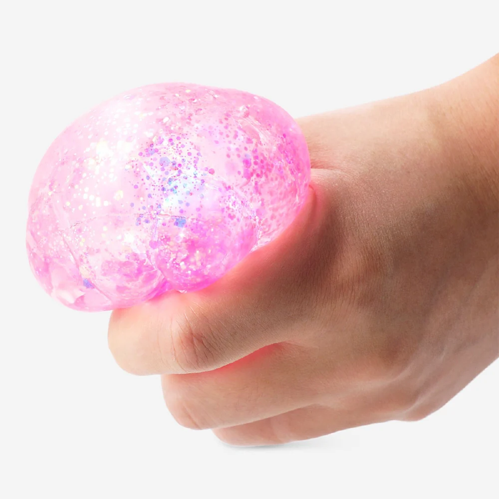 Fidget cube - Pink bubble square