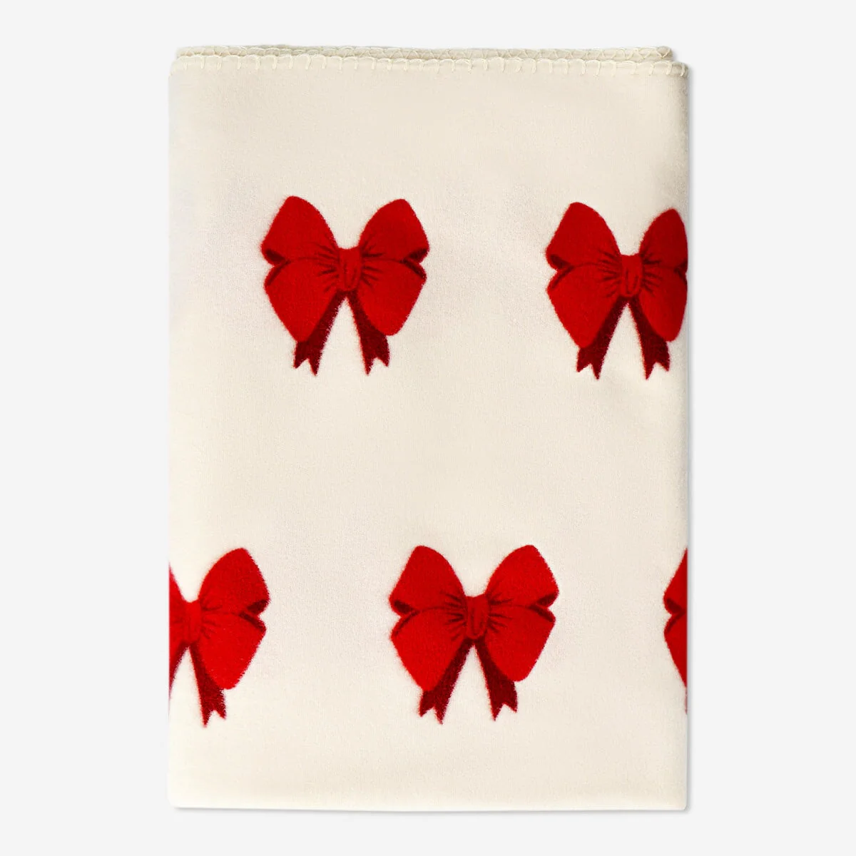 Fleece blanket with bow print - Image 3