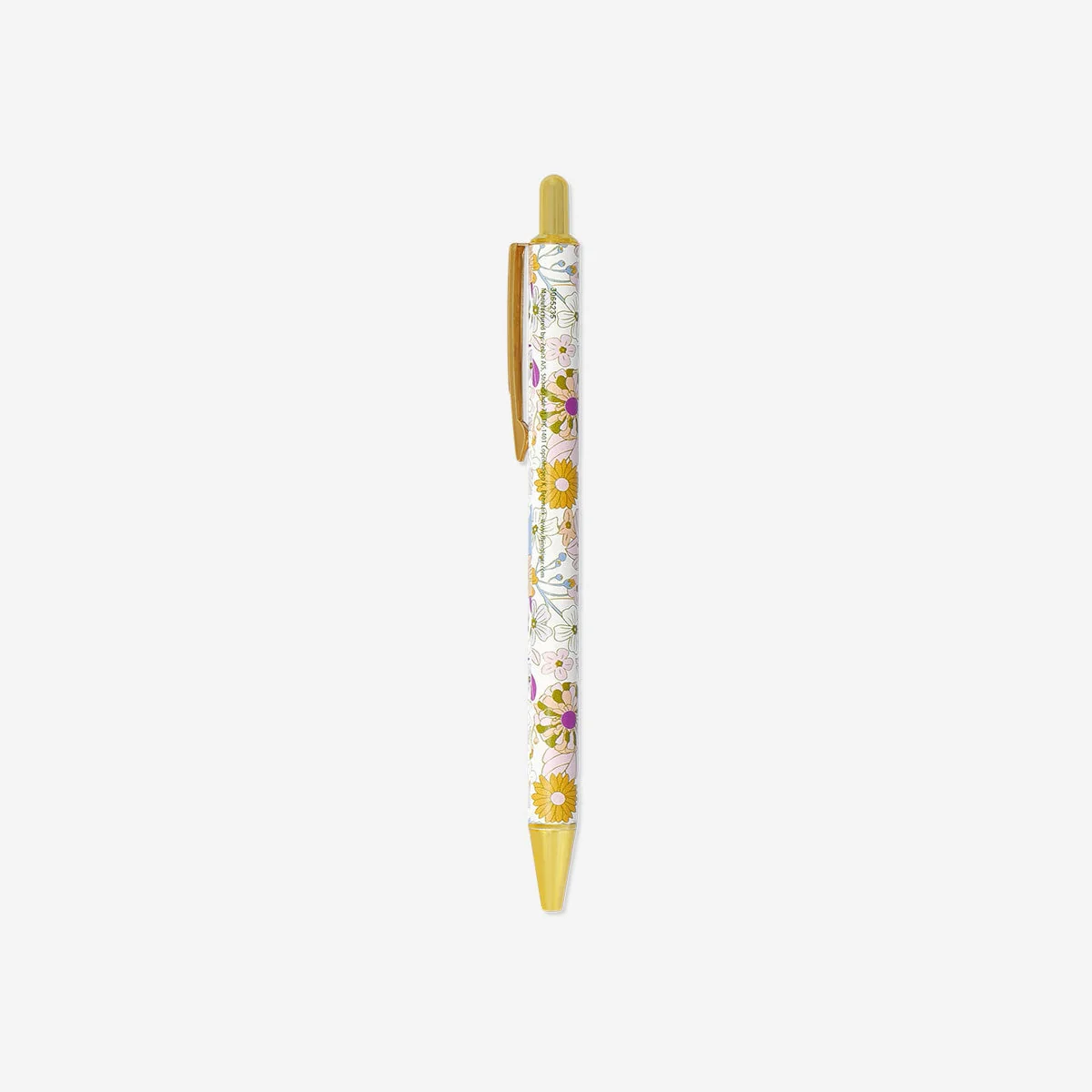 Floral ballpoint pen
