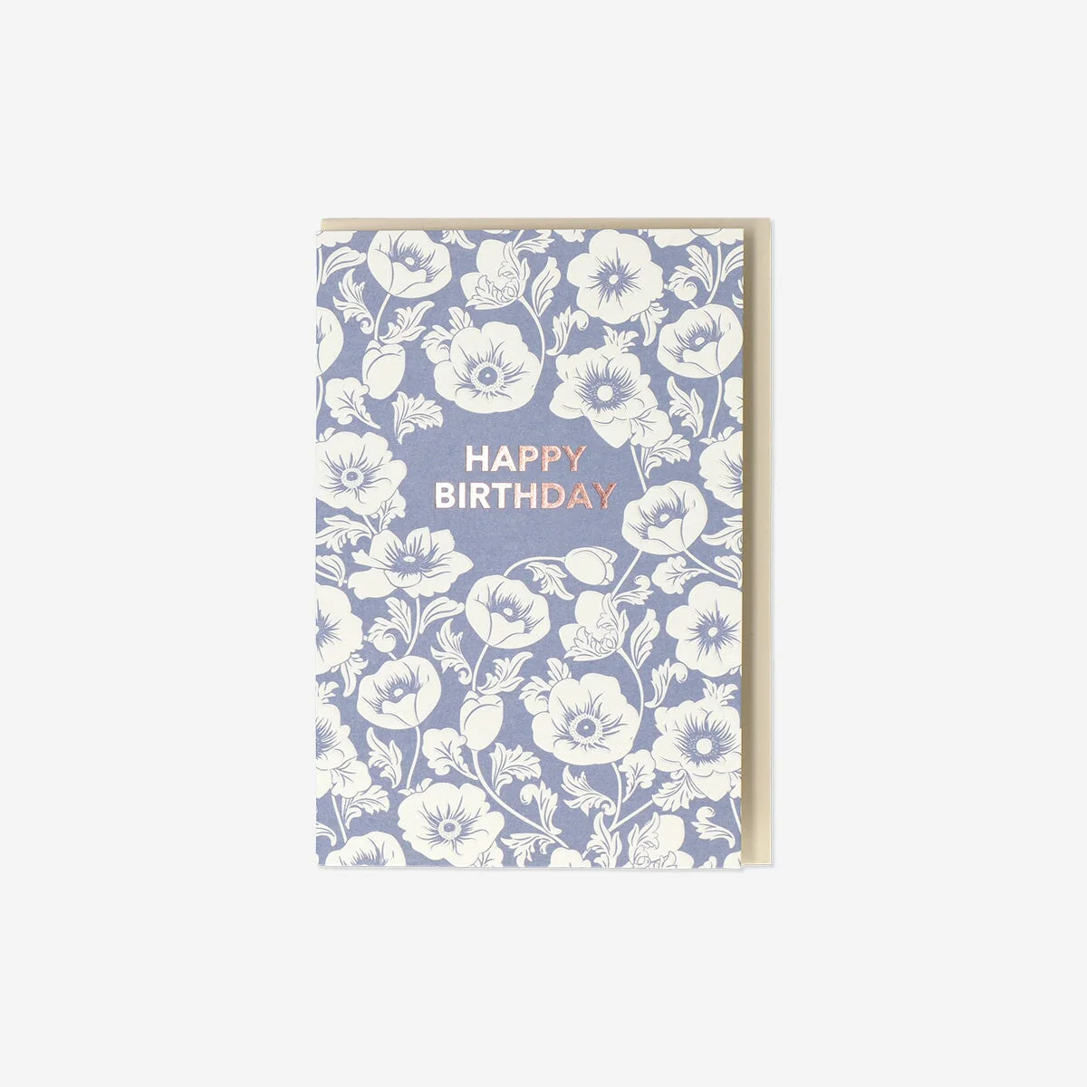 Floral birthday card