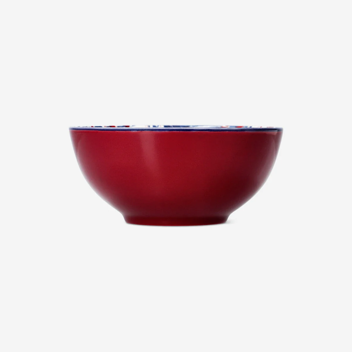 Floral ceramic bowl - 13 cm - Image 2