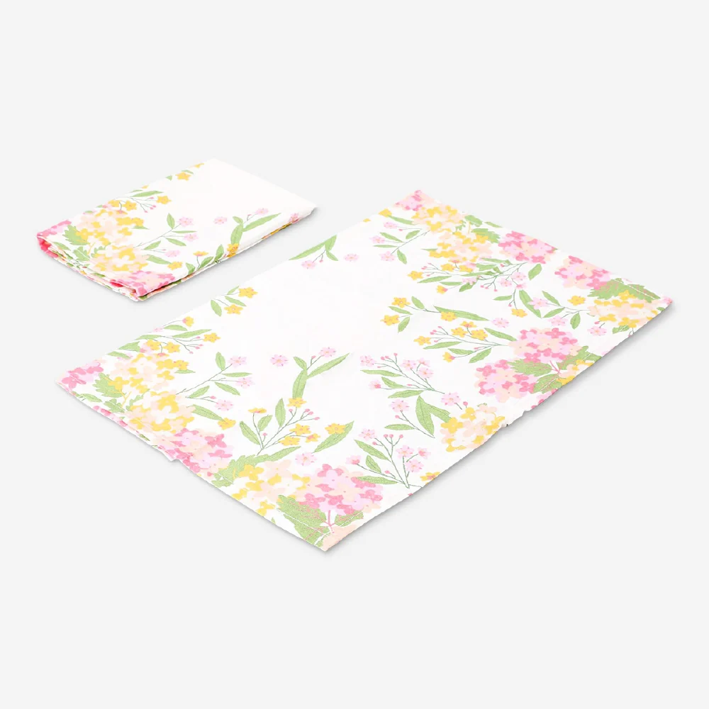 Floral fabric napkins - 2 pcs - Image 2