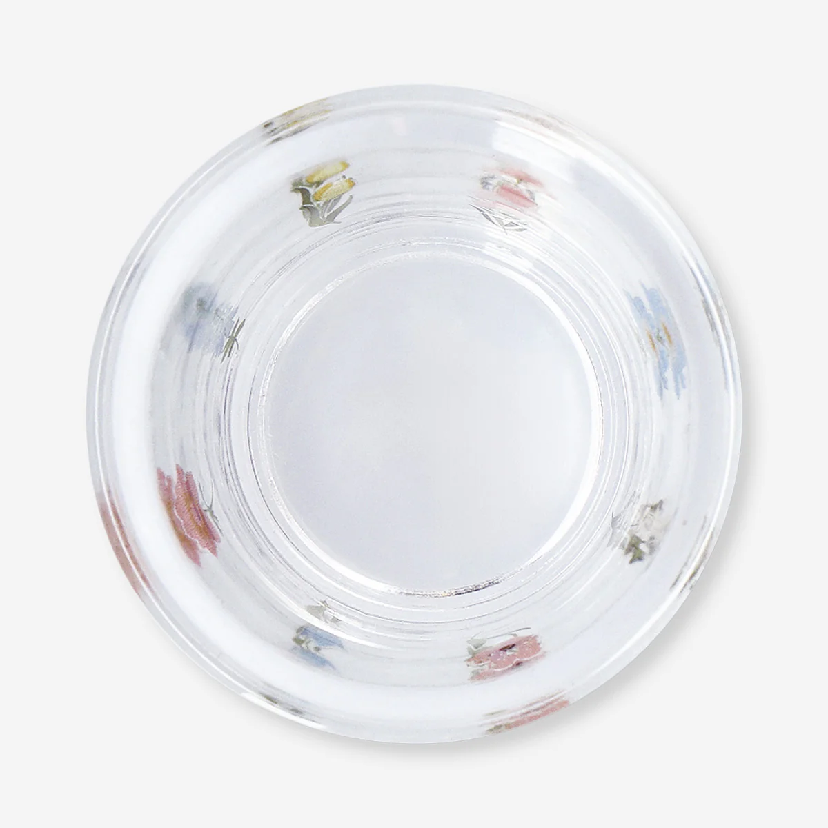 Floral glass tealight holder - Image 3